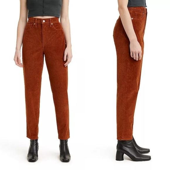 Levi's Pants - Nwot! Levi's High-Waisted Corduroy Mom jeans pants